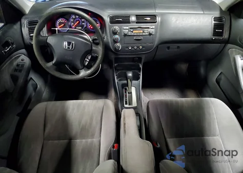 2003 Honda Civic Lx из США, поврежденный, VIN JHMES16523S003305